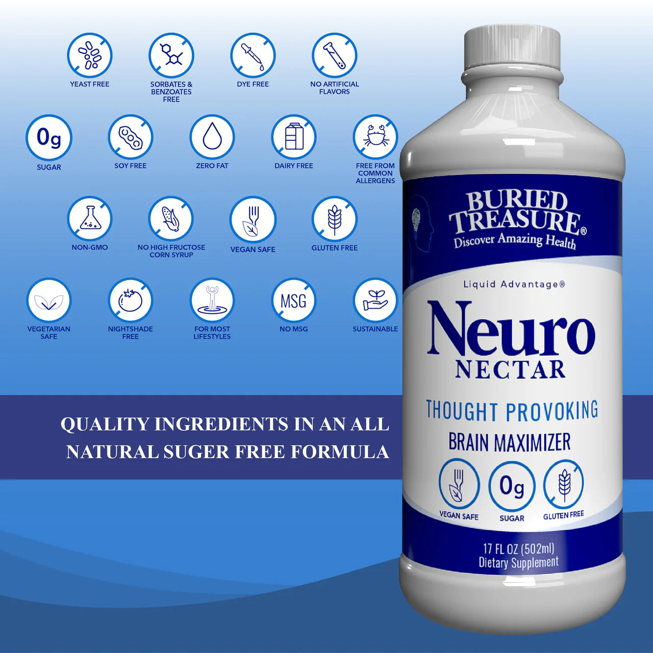 Neuro Nectar for Memory and Mental Focus