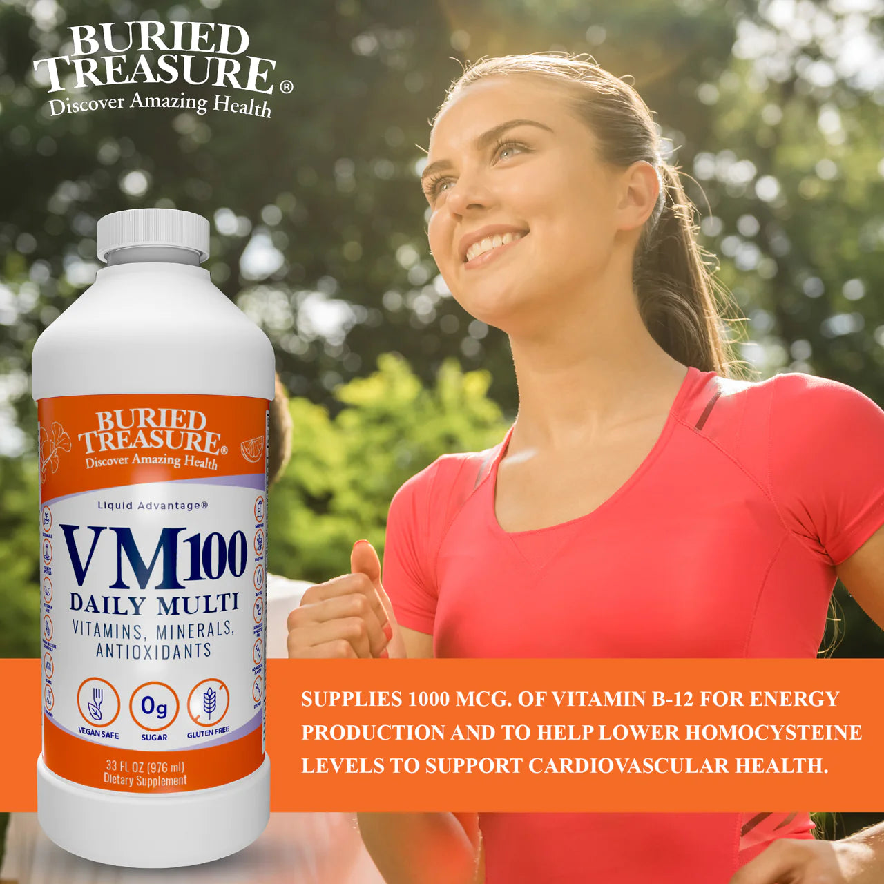 VM-100 Daily Liquid Vitamin & Mineral Supplement