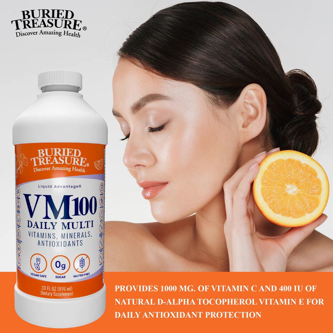 VM-100 Daily Liquid Vitamin & Mineral Supplement