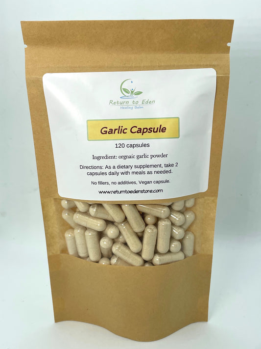 Organic Garlic Capsule