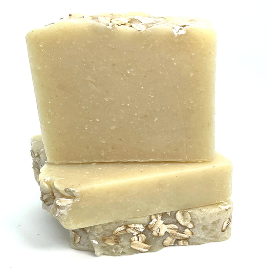 Colloidal Oat Peppermint Homemade Soap (Pack of 3)